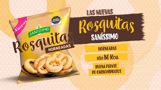 Nuevas Rosquitas Horneadas Saníssimo [upl. by Heti]