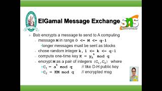 ElGamal Cryptography [upl. by Akcir]