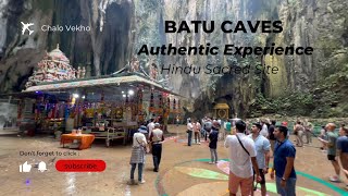 Batu Caves  Authentic AsItIs Experience  Murugan  Hindu Sacred Site  Malaysia  72 [upl. by Aneerhs]