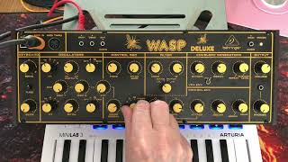 Behringer Wasp Deluxe Synth  Wonderful Cheap amp Powerful  Walkthrough amp Programming [upl. by Ramoh306]