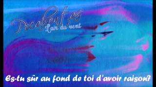 Pocahontaslair du vent lyrics [upl. by Butterfield]