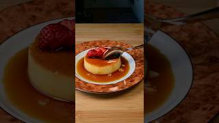 Créme caramel food cooking viral crèmecaramel dessert cookingvideos yummy [upl. by Alliuqaj991]