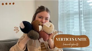 Knit and Chat Plan my Vertices Unite by Stephen West  help me choose colors placements and size [upl. by Itsyrc]