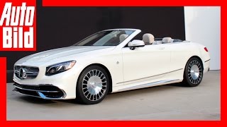 MercedesMaybach S 650 Cabrio LA 2016  Das teuerste Cabrio von Mercedes PremiereReview [upl. by Timi]