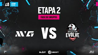 Malvinas vs M Evolve  Latam League 2023 – Group Stage – Día 3 [upl. by Necyrb]