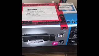 Принтер для сублимации Epson L132 установка [upl. by Natsirt]