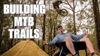 MOUNTAIN BIKE TRAIL BUILDING EP1 [upl. by Meredith]