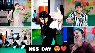 NSS DAY CELEBRATION 2021 ❤️😍 G D C SANGRAH 🔥❤️ Gabuvlogs nssday [upl. by Ahsoet]