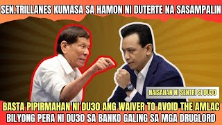 SENTRILLANES KUMASA SA HAMON NI DU30 Pipirma ng wIver kapalit ng sampal [upl. by Alverta282]