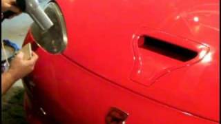 Installing headlight protectors on a Dodge Viper Gen 2 flv [upl. by Wagoner700]