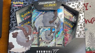 Champions Path Dubwool V Box With Other Various Packs Pokémon Cards Opening [upl. by Zoie]