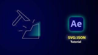 How to create website icon animation in Adobe After Effects Render SVGJSON [upl. by Judi]