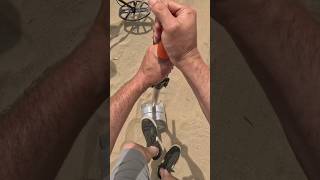 This Was Not What I Expected To Find Metal Detecting The Beach With My Minelab Vanquish 540 [upl. by Anuaf]