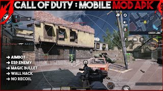 Call Of Duty Mobile Mod Apk  Global  Garena  ANDROID IOS PC  Aimbot Magic Bullet Wall Hack🔥 [upl. by Cutter]