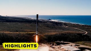 Watch a drone capture SpaceX Falcon 9s latest launch and landing [upl. by Abramson870]