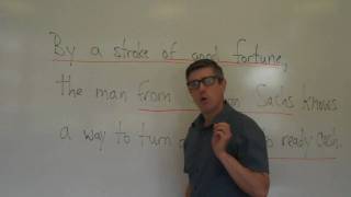 25 Parsing a Sentence English Grammar Lesson [upl. by Amsirak]