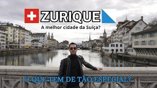 ZURIQUE é tudo isso mesmo SUÍÇA  Desbravando ep 19 [upl. by Holofernes]