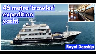 178 Million ULTIMATE Trawler Expedition Yacht Big Aron [upl. by Igenia634]