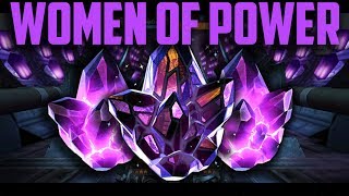 Women of Power Crystal Opening  Marvel Contest of Champions [upl. by Nivlam152]