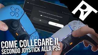 Come collegare il secondo joystick alla PS5  Come collegare il 2 joystick alla alla PS5 [upl. by Novel733]