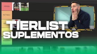 MEJORES Y PEORES SUPLEMENTOS PARA EL GYM TIERLIST  Haro Fitness [upl. by Henrie751]