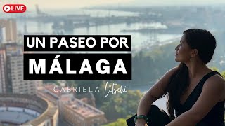 Gabriela Litschi en directo Paseo por el castillo de Gibralfaro Málaga [upl. by Nowyt]