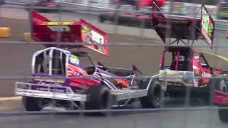 Brisca F1 Stock Car Racing World Final Ipswich 16917 Green Harrison Wainman Smith Speak [upl. by Adnarim]