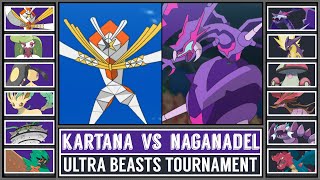 KARTANA vs NAGANADEL  Ultra Beast Pokémon Tournament Battle 1 [upl. by Nywg]