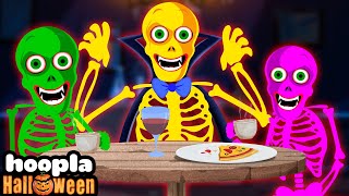 Spooky Scary Skeletons Halloween Party  Scary Nursery Rhymes and Kids Songs  Hoopla Halloween [upl. by Creamer]