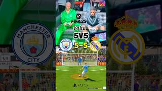 quotFIFA 23 Volta Real Madrid vs Man City ft Haaland amp Luva de Pedriero🤣  Penalty Shootout Showdownquot [upl. by Hearsh]