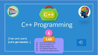 Lets Learn C 6 CPP Lab  Concept of Header Files [upl. by Myrna]