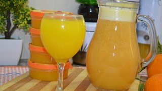 مركز عصير البرتقال والحامض سهل ورااااااائع Sirop concentré orange [upl. by Neztnaj193]