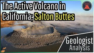 The Active Volcano in California Salton Buttes [upl. by Mazlack609]