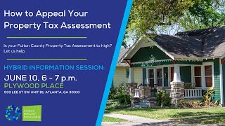 How to Appeal Your Property Tax Assessment Information Session 2024 [upl. by Relyhcs122]