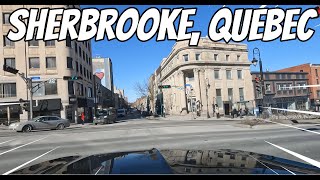 Sherbrooke Quebec Canada  Driving Tour  Conduire au Centreville [upl. by Mera736]