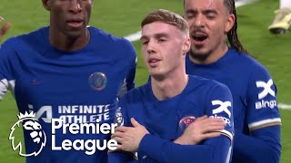 Cole Palmers penalty doubles Chelseas lead against Manchester United  Premier League  NBC Sports [upl. by Anitnatsnoc]