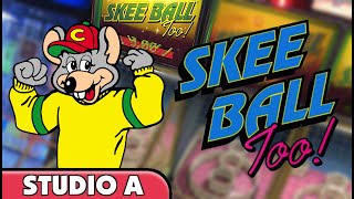 Arcade Gameplay  Skee Ball Too  Classic Chuck E Cheese’s Skee Ball [upl. by Pampuch]