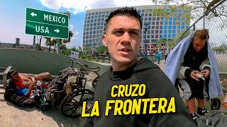 CRUZO CAMINANDO LA FRONTERA MÉXICO  ESTADOS UNIDOS lo que veo es horrible 🇲🇽💀🇺🇸 [upl. by Inoj]