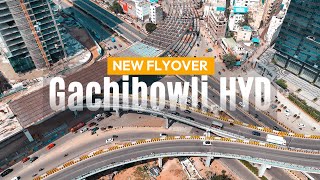 🚧 Gachibowli Flyover Update 🚧 hyderabadinfrastructure [upl. by Yartnod407]