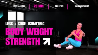 20Min Legs amp Core Strength [upl. by Lemrahc]