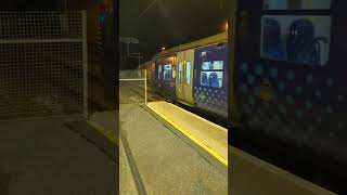 class 334 leaving BATHGATE TRAIN DEPOT to Airdrie [upl. by Cinomod]