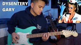 dysentery gary  blink 182 guitar cover  tom delonge stratocaster [upl. by Nire469]