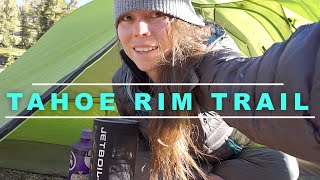 Tahoe Rim Trail  Solo Backpacking South Kingsbury to Big Meadow [upl. by Irovi]