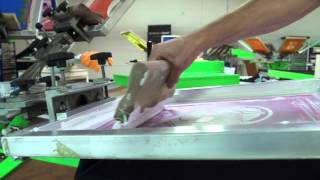 How to Screen Print Steps to Printing a Better White Plastisol Ink [upl. by Akalam499]