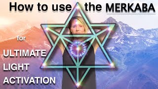 Sacred Geometry All About the Merkaba and How to use it in Meditation  ULTIMATE LIGHT ACTIVATION [upl. by Holms875]