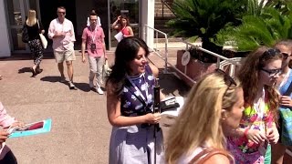 EXCLUSIVE  Monica Lewinsky at Cannes Lions Festival in Cannes [upl. by Eliga]