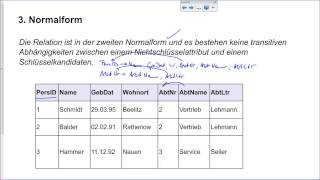 0609 Normalformen 3 Normalform [upl. by Babara]