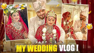 Big day😍My wedding vlog  Part 1  Paras thakral [upl. by Calen]