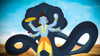 Krishna  श्री कृष्ण भगवान का विश्वरूप  Cartoon for kids  Fun videos for kids  Chhota Bheem [upl. by Adnirod]