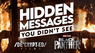 Hidden Messages in Black Panther  Decrypted Films [upl. by Anirret]